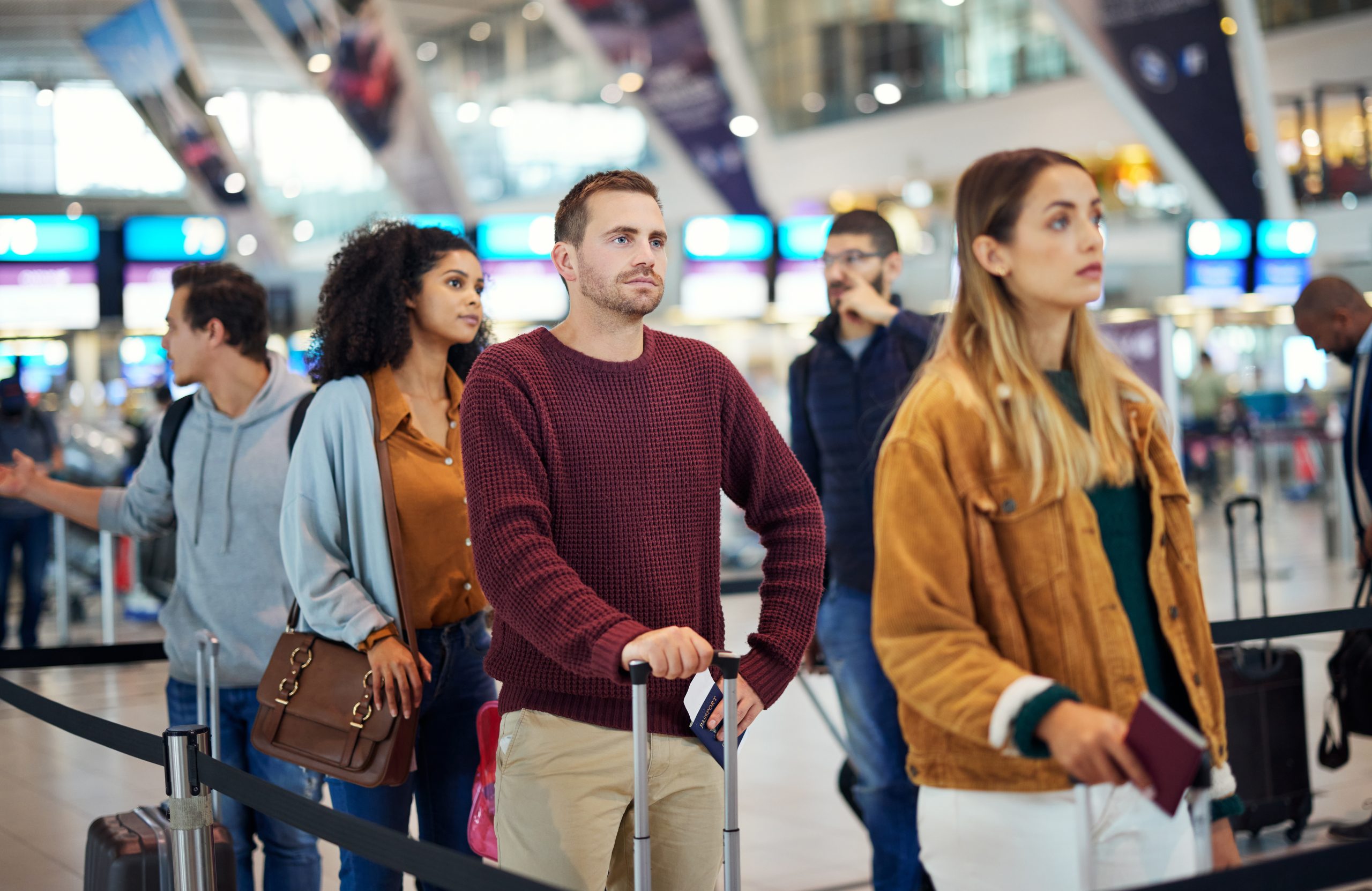 The challenges of traditional airport check in