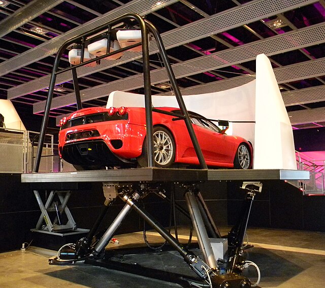 Scuderia Challenge in Ferrari World Abu Dhabi, UAE