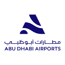 Abu Dhabi Airports blue logo 1